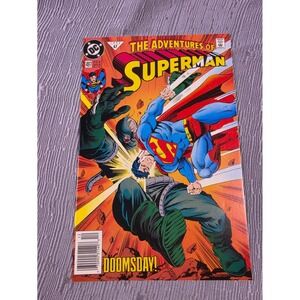 DC Comics The Adventures of Superman 497 Dec 1992 Doomsday Death of Superman